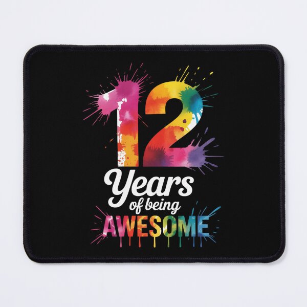 Item preview, 12 YEARS OF BEING AWESOME SOCCER 12TH BIRTHDAY  designed and sold by MathisBellanger.