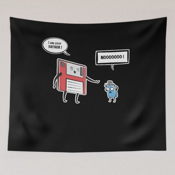 Item preview, USB Floppy I Am Your Father designed and sold by TeeTimeGuys.