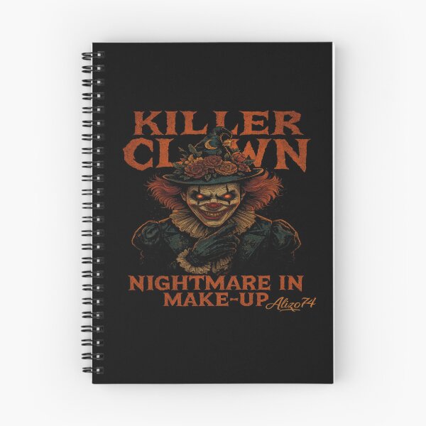 Item preview, Killer Clown – Nightmare in Make-Up designed and sold by alizo74.