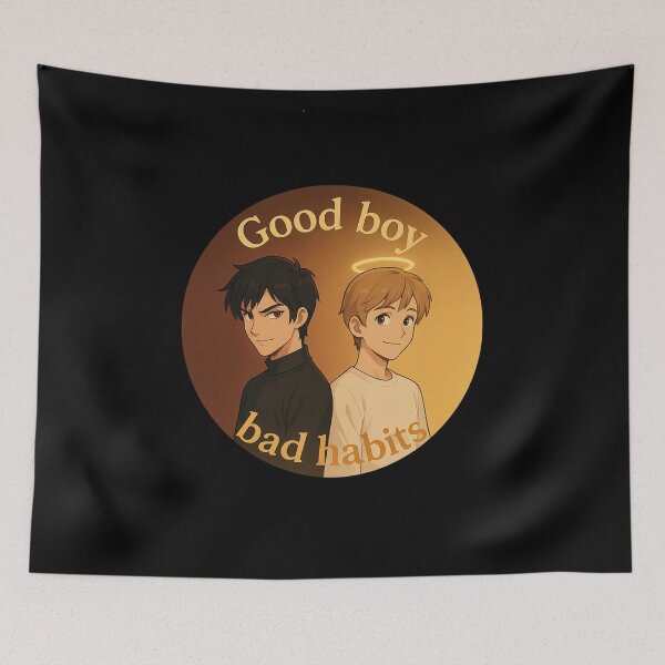 Item preview, Good boy bad habits designed and sold by DesignShopAD.