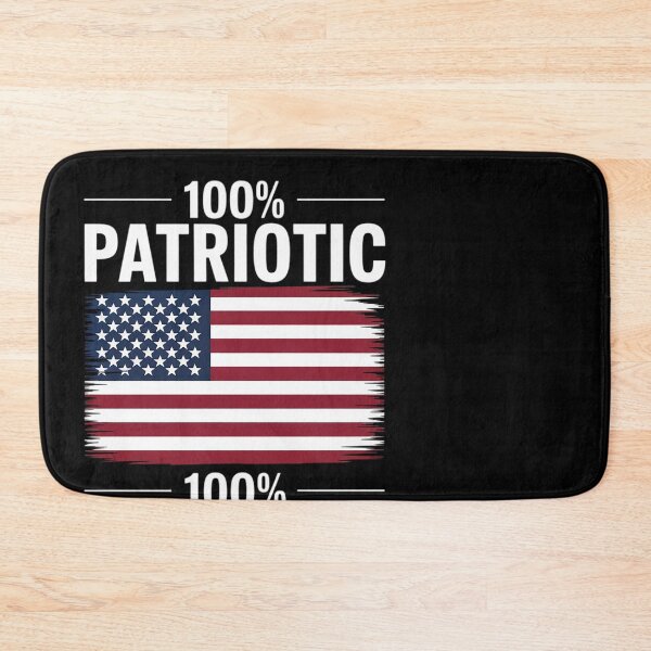Item preview, 100% Patriotic 100% Anti-Trump designed and sold by MonsterBuddiess.