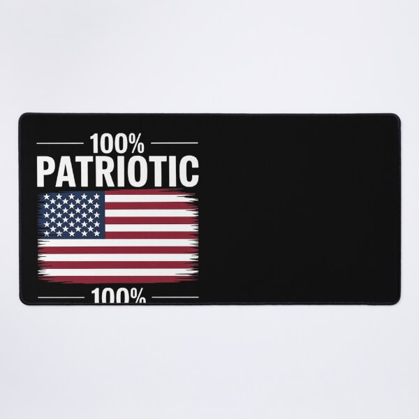 Item preview, 100% Patriotic 100% Anti-Trump designed and sold by MonsterBuddiess.