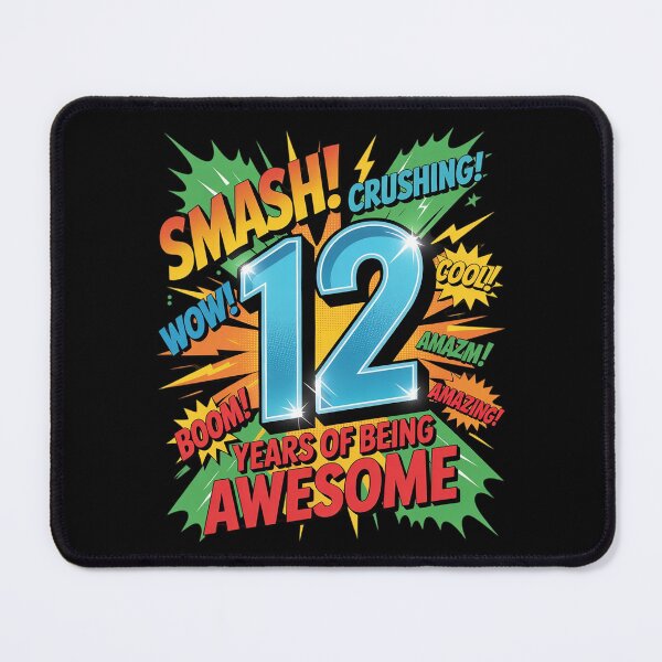 Item preview, 12th Birthday Comic Style Awesome Since 2011 12 Year Old Boy  designed and sold by MathisBellanger.