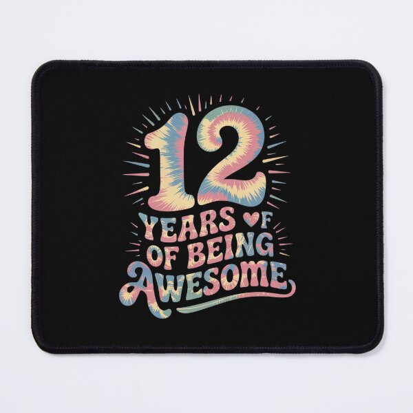 Item preview, 12th Birthday Idea Tie-Dye 12 Year Of Being Awesome designed and sold by MathisBellanger.