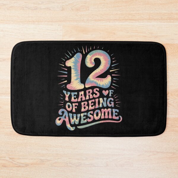 Item preview, 12th Birthday Idea Tie-Dye 12 Year Of Being Awesome  designed and sold by MathisBellanger.