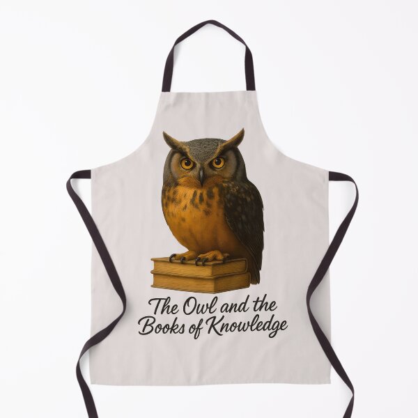 Item preview, The Owl and the Books of Knowledge designed and sold by Les-Ink-Studio.