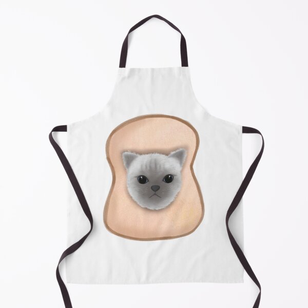 Item preview, Grey cat on bread designed and sold by Sucha art.
