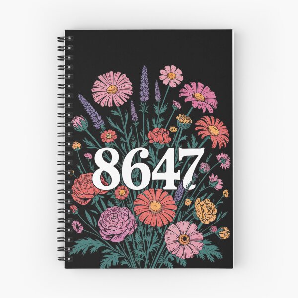 Item preview, 8647 Subtle Anti Trump 86 47 Floral Boho Style1  designed and sold by MonsterBuddiess.