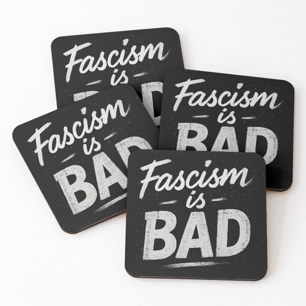 Artikelvorschau, Faschismus ist schlecht. Perfekte Geschenke für Aktivisten, Antifaschisten und alle, die Freiheit, Demokratie und Menschenrechte schätzen. entworfen und verkauft von SkymarArt.