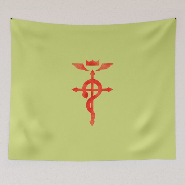Item preview, 396-Fullmetal-Alchemist-Red-Logo designed and sold by WavaBoyle9.