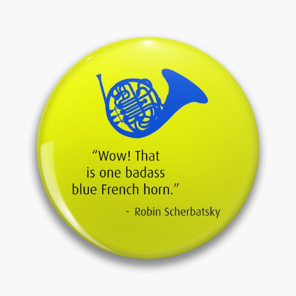 Item preview, Blue French Horn designed and sold by calumLB.