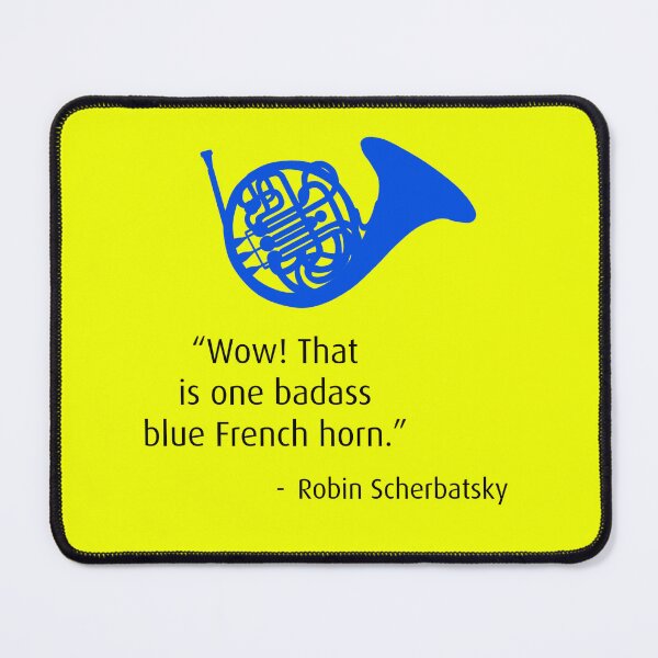 Item preview, Blue French Horn designed and sold by calumLB.