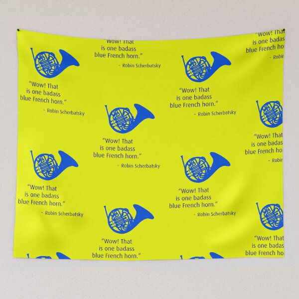 Item preview, Blue French Horn designed and sold by calumLB.