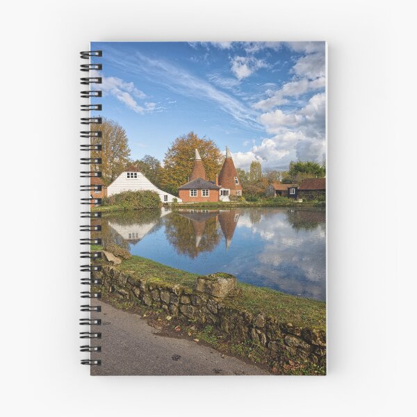 Item preview, (R5Fairbourne Heath Mill Pond and Hop Farm Kent England UK designed and sold by John Gilham - Landscape Photography.