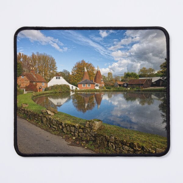 Item preview, (R5Fairbourne Heath Mill Pond and Hop Farm Kent England UK designed and sold by John Gilham - Landscape Photography.