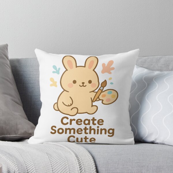 Item preview, Create Something Cute Bunny Artist designed and sold by Kindly Dead.