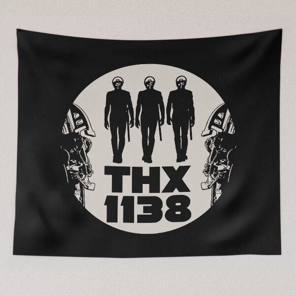 Item preview, THX 1138 Dystopian 70s Science Fiction inspiration designed and sold by LapinMagnetik.