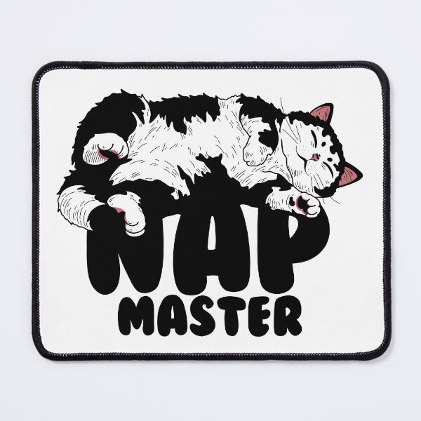Item preview, Nap Master sleepy cat designed and sold by tenderatelier.