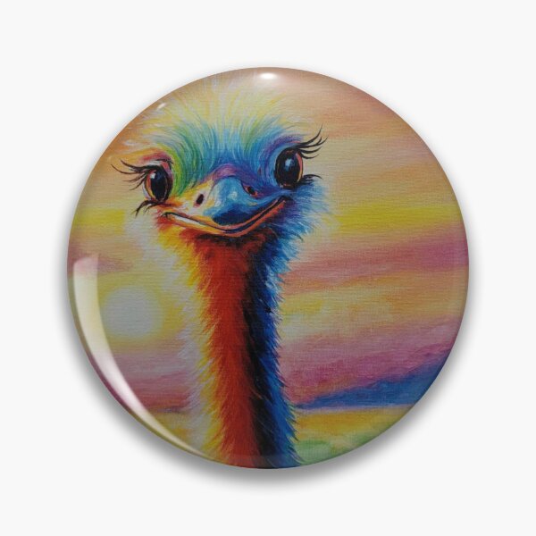Item preview, Rise Above – Inspirational Ostrich Art P designed and sold by PaintPourPlay.