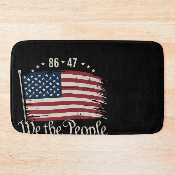 Item preview, Anti Trump 8647 86 47 US Flag We The People  designed and sold by MonsterBuddiess.