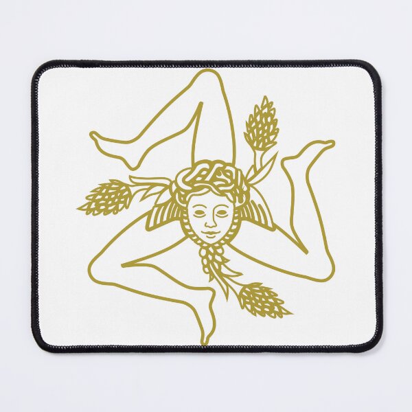 Item preview, Gold Trinacria Sicilian Medusa Symbol designed and sold by Freshinkshop.