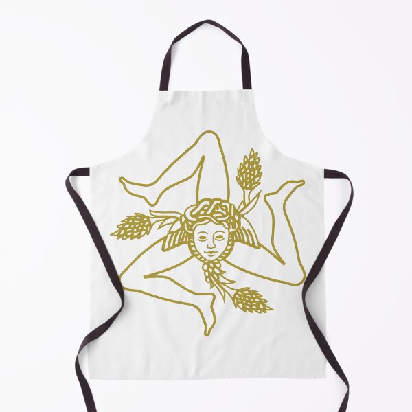 Item preview, Gold Trinacria Sicilian Medusa Symbol designed and sold by Freshinkshop.