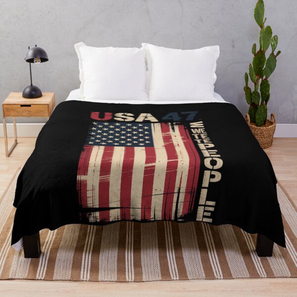 Item preview, Anti Trump 8647 86 47 US Flag We The People Impeach 47 designed and sold by MonsterBuddiess.