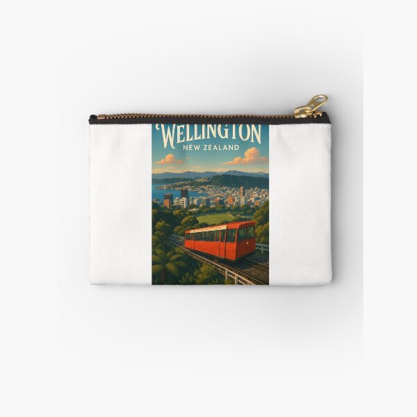 Item preview, Wellington Cable Car Climbing Toward Kelburn Lookout, New Zealand designed and sold by Places On Earth.