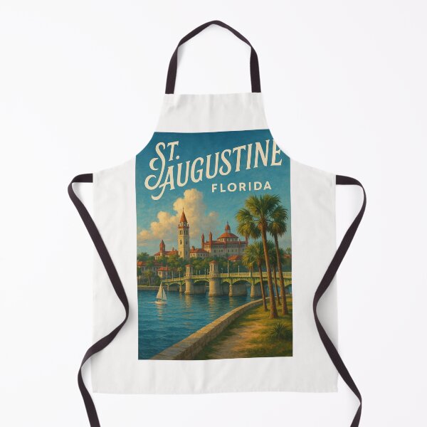 Item preview, Bridge of Lions and Historic Buildings in St. Augustine, Florida designed and sold by Places On Earth.