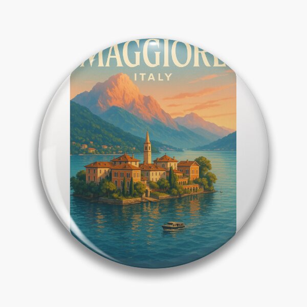 Item preview, Isola dei Pescatori on Lake Maggiore, Northern Italy designed and sold by Places On Earth.