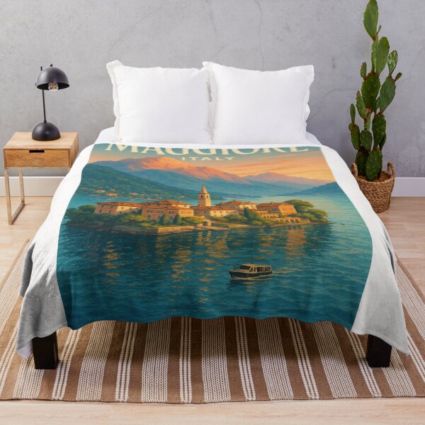Item preview, Isola dei Pescatori on Lake Maggiore, Northern Italy designed and sold by Places On Earth.