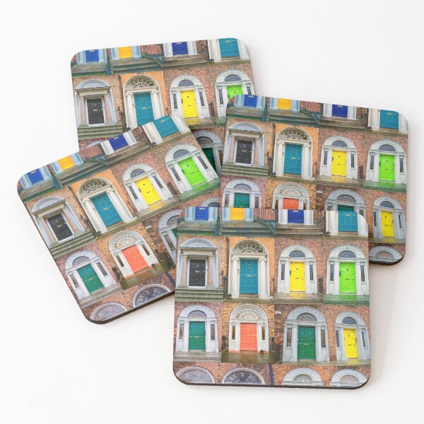 Item preview, Colorful doors collage designed and sold by Photopat.