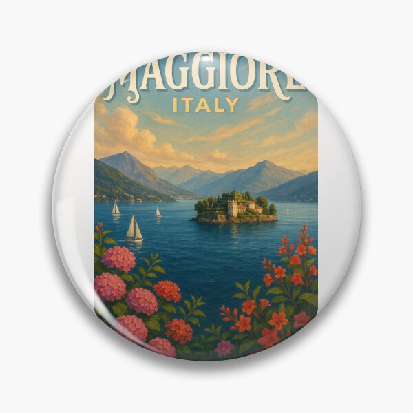 Item preview, Sailboats Around Isola Bella on Lake Maggiore, Italy designed and sold by Places On Earth.