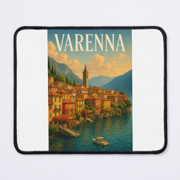 Item preview, Colorful Waterfront of Varenna on Lake Como, Italy designed and sold by Places On Earth.