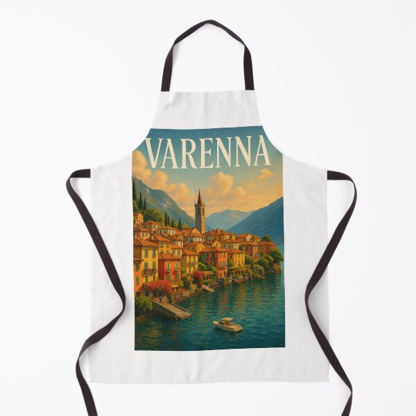 Item preview, Colorful Waterfront of Varenna on Lake Como, Italy designed and sold by Places On Earth.