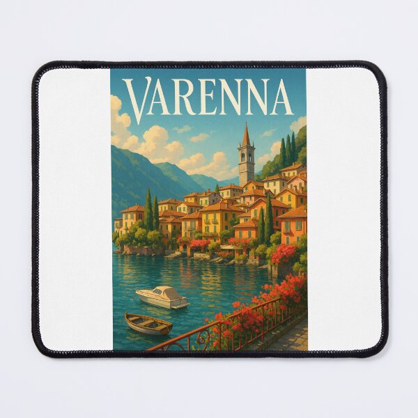 Item preview, Varenna Waterfront Promenade on Lake Como, Italy designed and sold by Places On Earth.