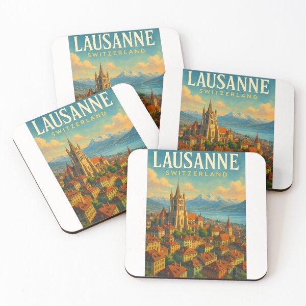 Item preview, Lausanne Cathedral Above Lake Geneva, Switzerland designed and sold by Places On Earth.