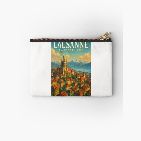 Item preview, Lausanne Cathedral Above Lake Geneva, Switzerland designed and sold by Places On Earth.