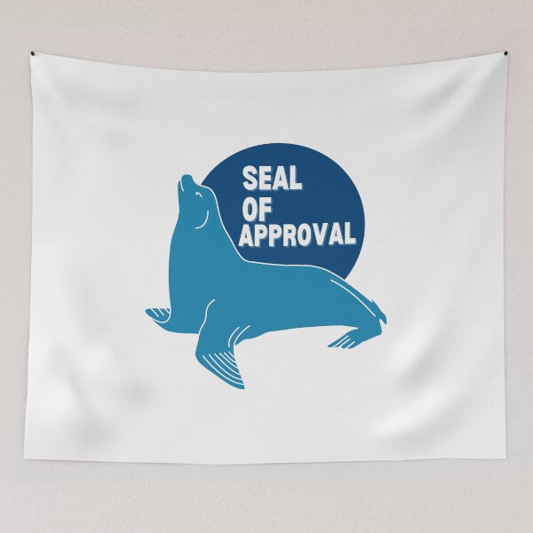 Item preview, Blue seal designed and sold by Aminesnip.