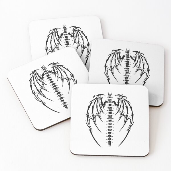 Item preview, Black Goth Wings Graphic  designed and sold by Dem0r.