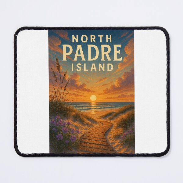 Item preview, Dune Path Sunset on North Padre Island, Texas designed and sold by Places On Earth.