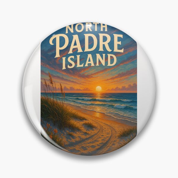 Item preview, Golden Hour Beach Tracks on North Padre Island, Texas designed and sold by Places On Earth.