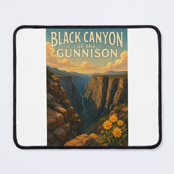 Item preview, Rugged Vista at Black Canyon of the Gunnison, Colorado designed and sold by Places On Earth.
