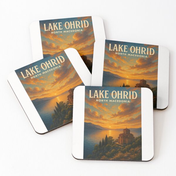 Item preview, Saint John at Kaneo Overlooking Lake Ohrid, North Macedonia designed and sold by Places On Earth.