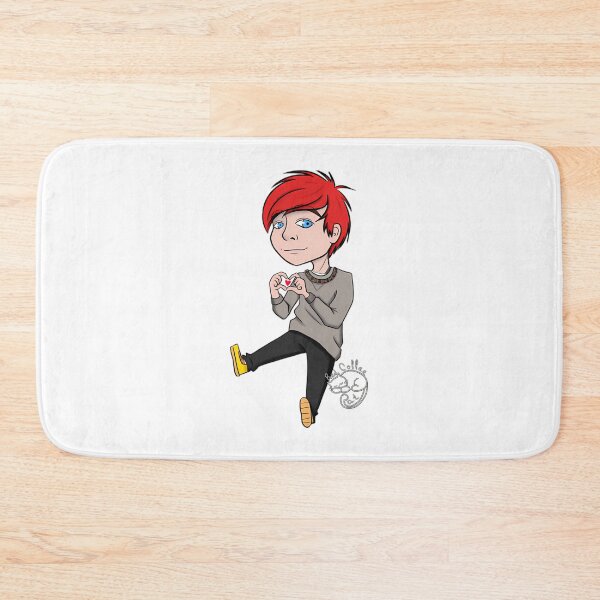 Item preview, Red-Haired Dreamer Holding a Heart designed and sold by TewonLake.