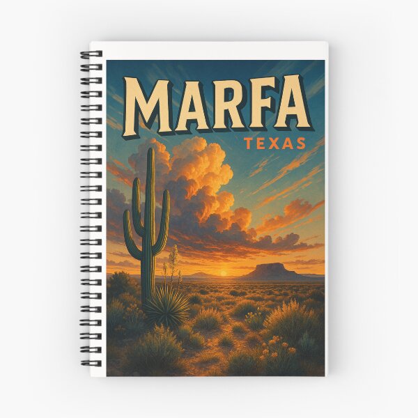 Item preview, Sunset Over the Desert Plains of Marfa, Texas designed and sold by Places On Earth.