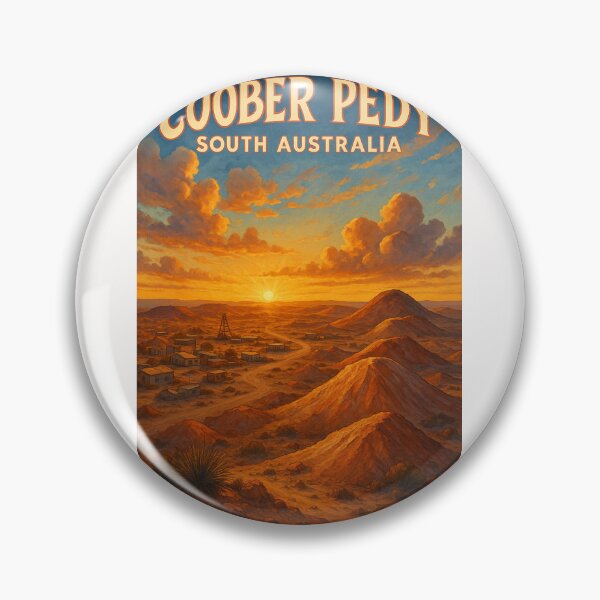Item preview, Outback Sunset Over Coober Pedy, South Australia designed and sold by Places On Earth.