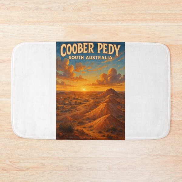 Item preview, Outback Sunset Over Coober Pedy, South Australia designed and sold by Places On Earth.
