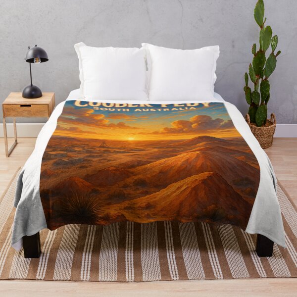 Item preview, Outback Sunset Over Coober Pedy, South Australia designed and sold by Places On Earth.