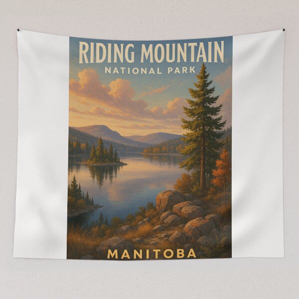 Item preview, Autumn Reflections in Riding Mountain National Park, Manitoba designed and sold by Places On Earth.